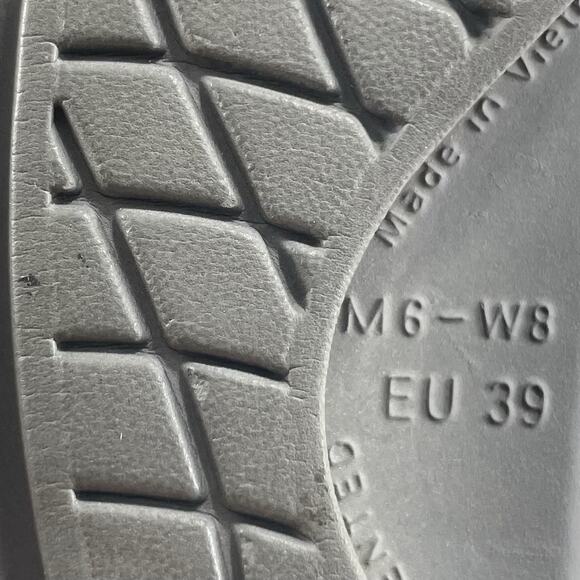 Oofos Ooahh Slide Sandals Womens Size 8 Gray Comfort Recovery Mens 6 Grey - Picture 9 of 9